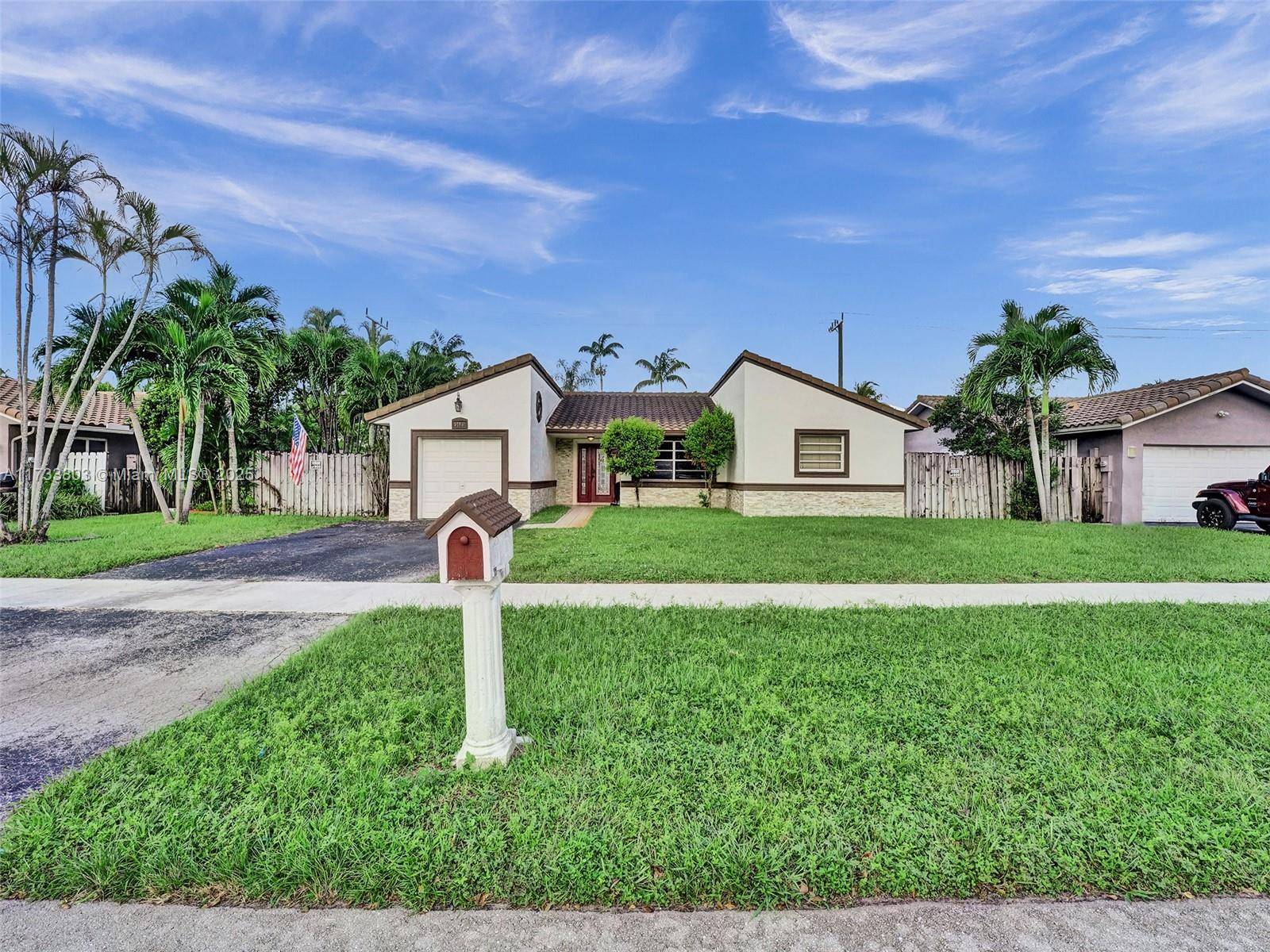 Welcome to this charming 4 bedroom, 2 bathroom POOL home in Cooper City.