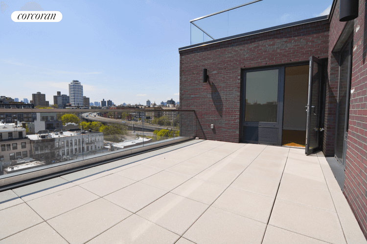 This corner unit, two bedroom home features a HUGE private terrace, as well as walls of floor to ceiling windows through out the home allowing for open views and great ...