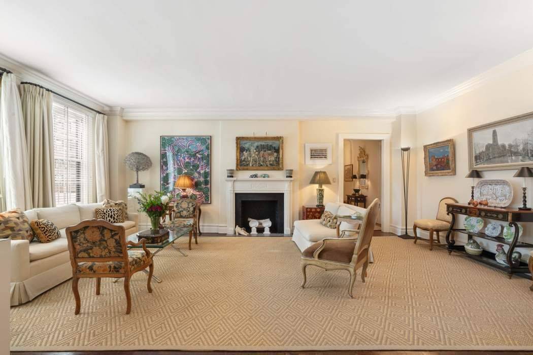 Located on a double door elevator landing on the sixth floor of a full service, white glove prewar co op in Carnegie Hill with an on site fitness center this ...