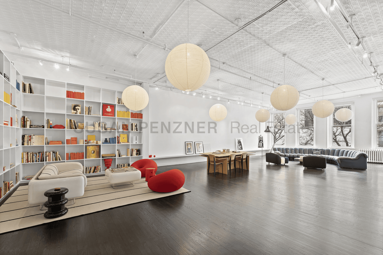 This iconic, 2nd floor 4, 200 sf commercial coop boasts over 12ft ceilings with abundant natural light through seven oversized, west facing windows.