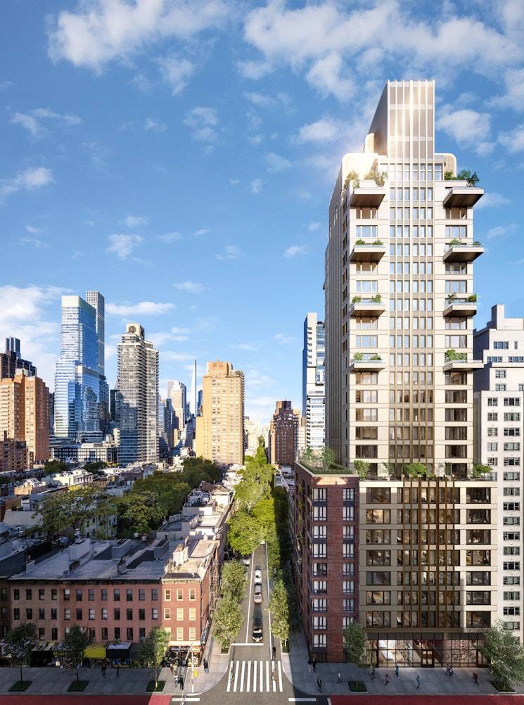 Residence 23A is a gracious three bedroom, three bathroom home offering triple exposures.