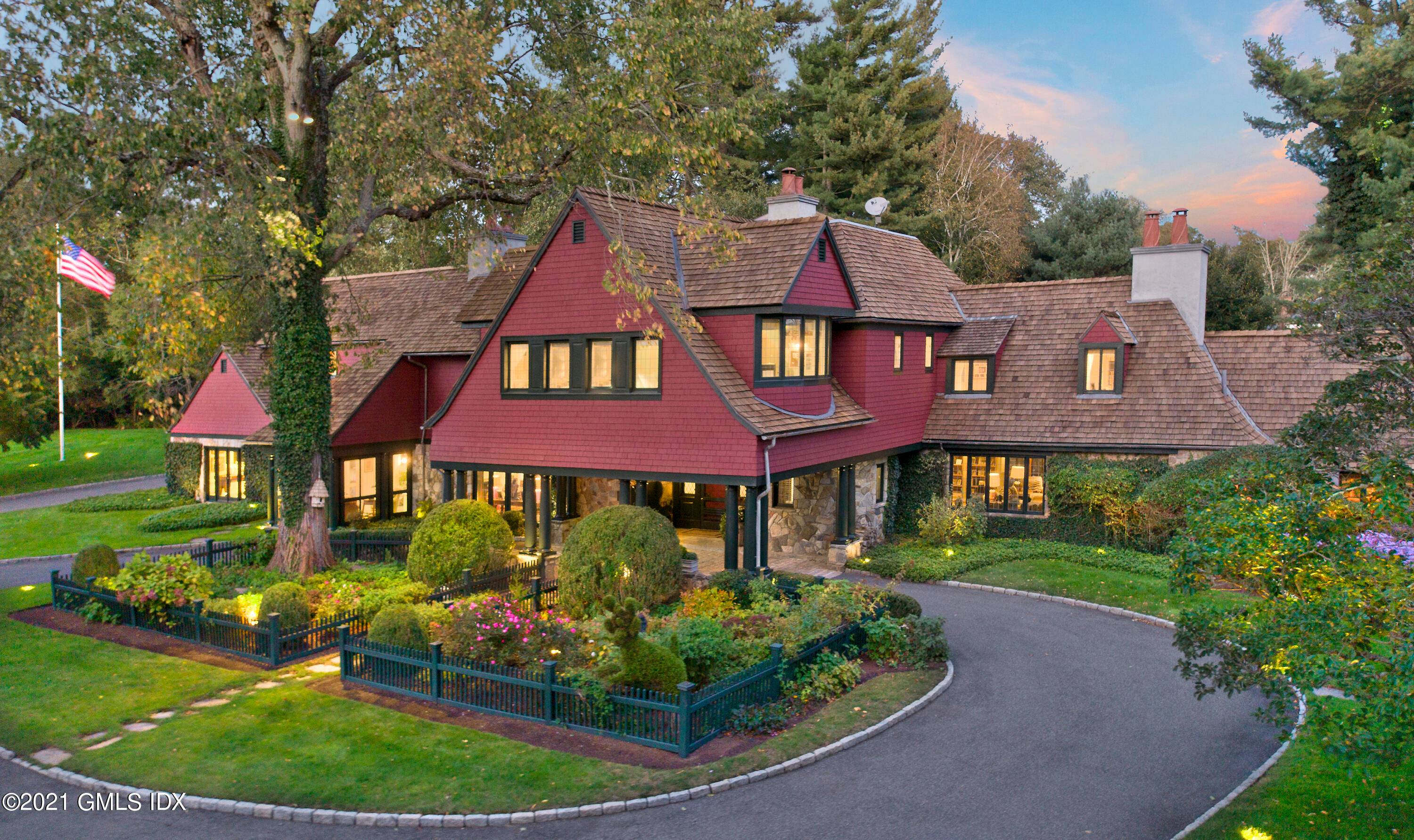 Luxuriate in resort style living off Round Hill Road.