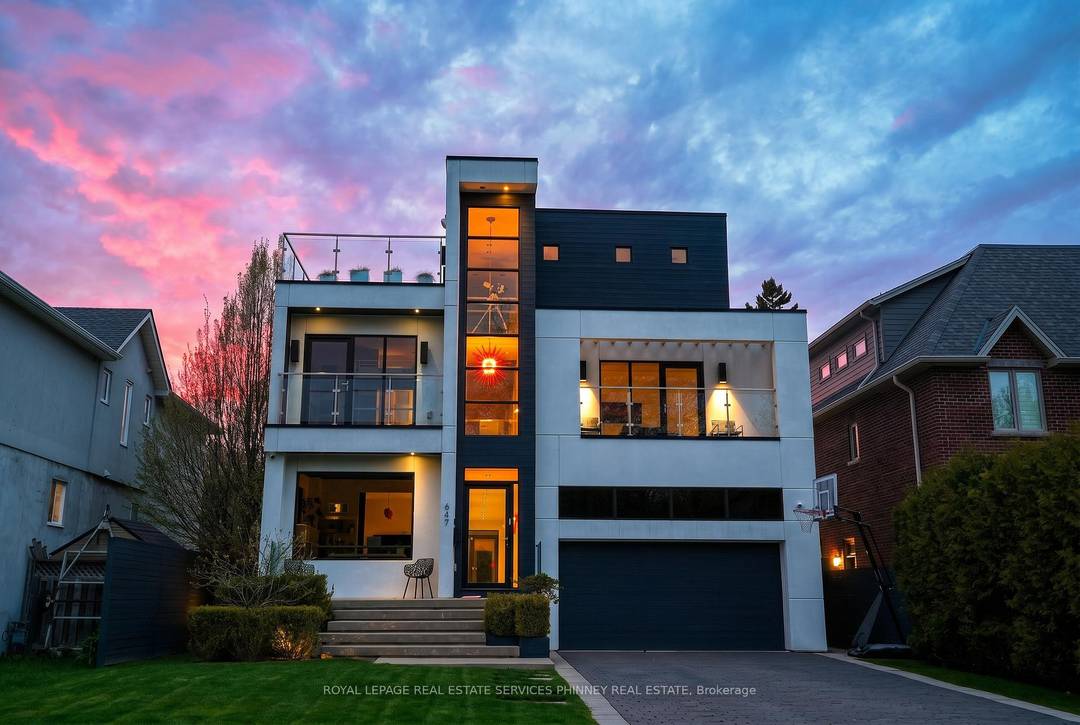 Sun drenched and architecturally striking, this rare 3 storey contemporary home offers over6, 100 sq ft of refined living space, blending modern elegance with exceptional functionality.