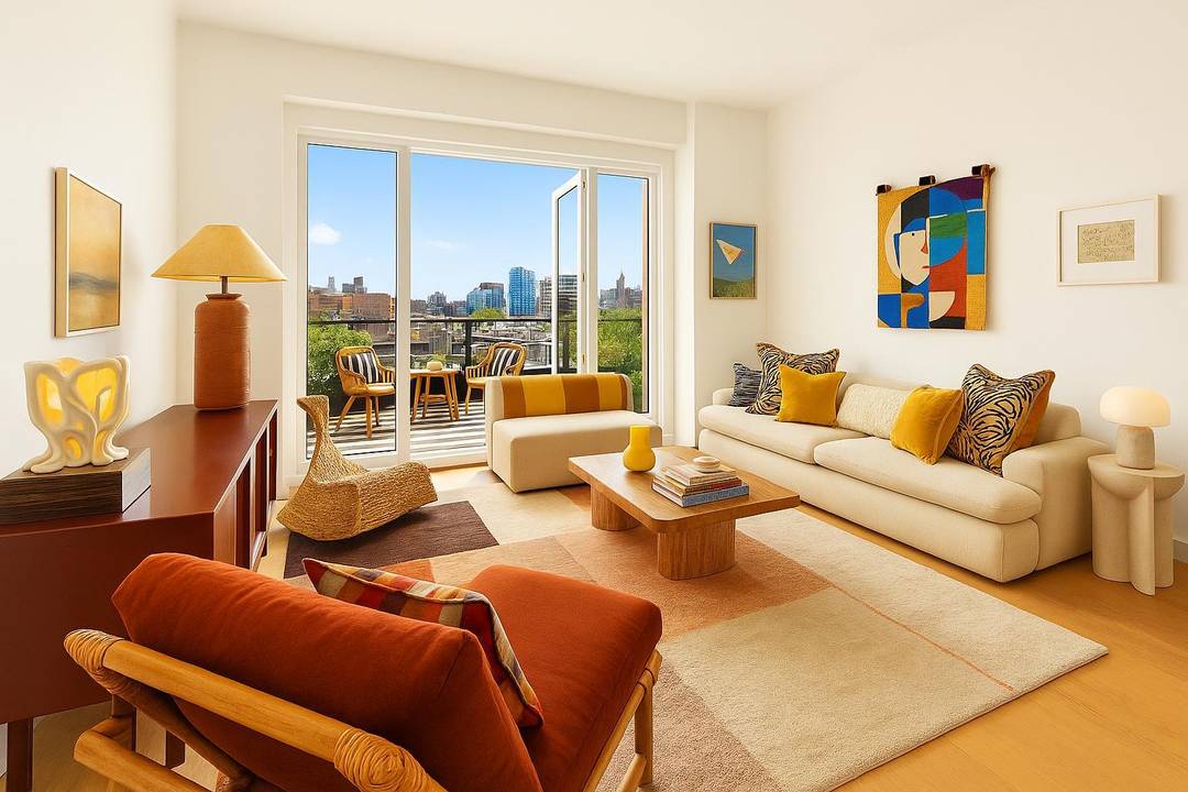 Introducing Apt 6F a stunning 2 bedroom, 2 bathroom residence featuring a private terrace approx.