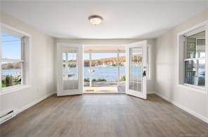 Water views galore with this year round home in Niantic has been completely remodeled down to the studs.