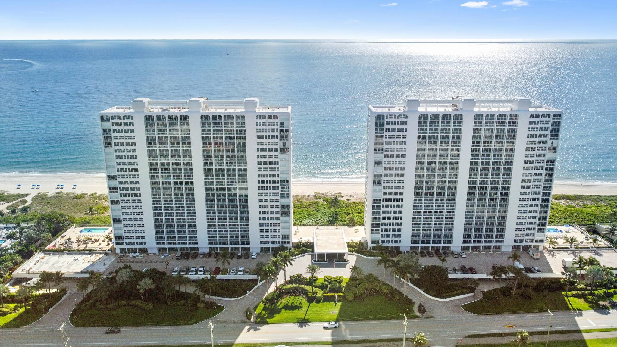Experience OCEANFRONT living at its finest in this luxurious Ocean Towers Condominium in Boca Raton.