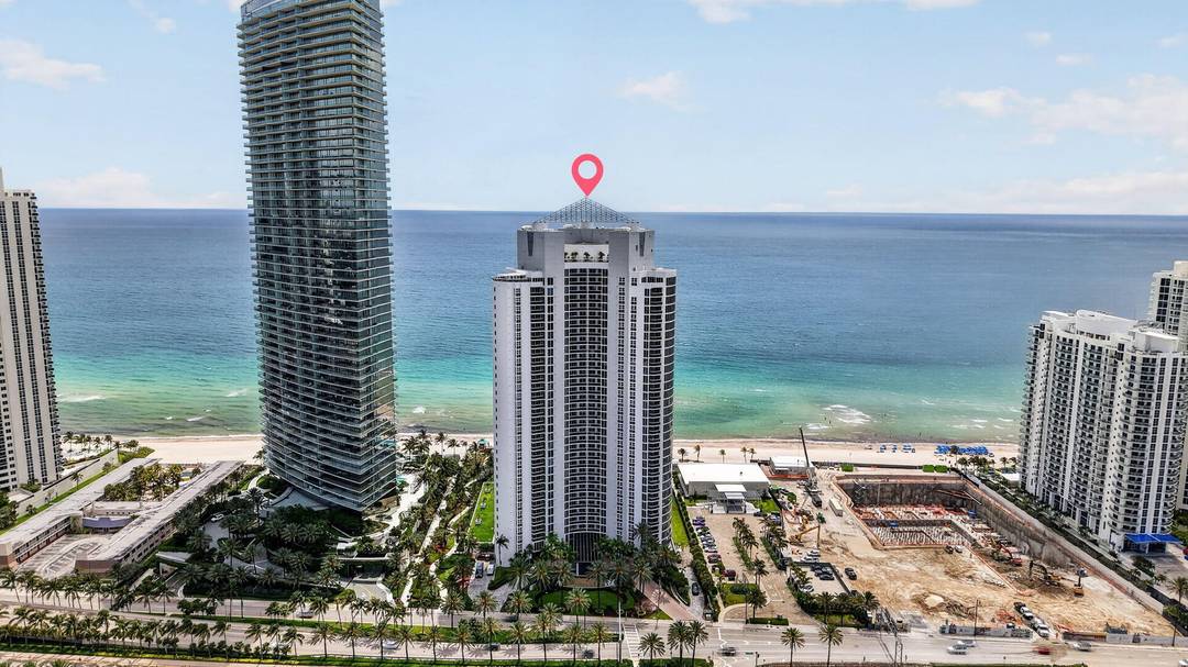Enjoy luxury beachside living in this beautiful 2 bedroom, 2 bathroom residence in Ocean 3, a premier oceanfront building.