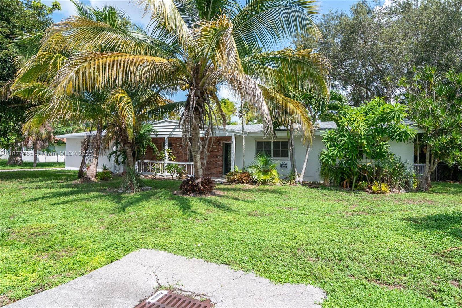 15, 406 square foot lot in Palmetto Bay with an existing home on it.