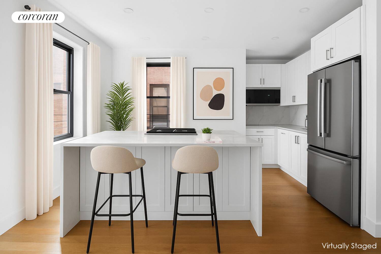 Welcome to 415 Ocean Parkway, Apt 1J a beautifully gut renovated one bedroom in a pre war, pet friendly co op in the heart of Kensington, Brooklyn.