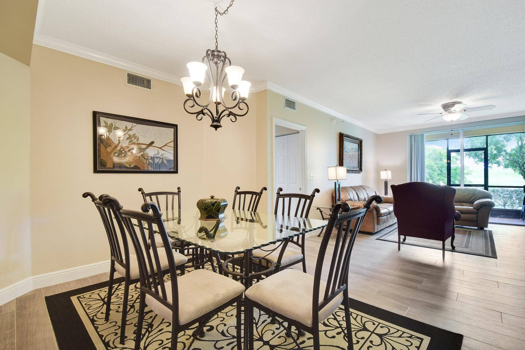 BEAUTIFUL. GROUND FLOOR. SOUTH FACING WATER AND GOLF VIEW golf course is currently being remodeled.
