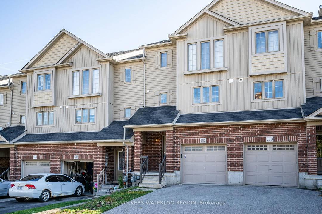 Welcome to 202 Maitland Street, a three story Freehold townhouse in Kitchener's sought after Huron Park community.