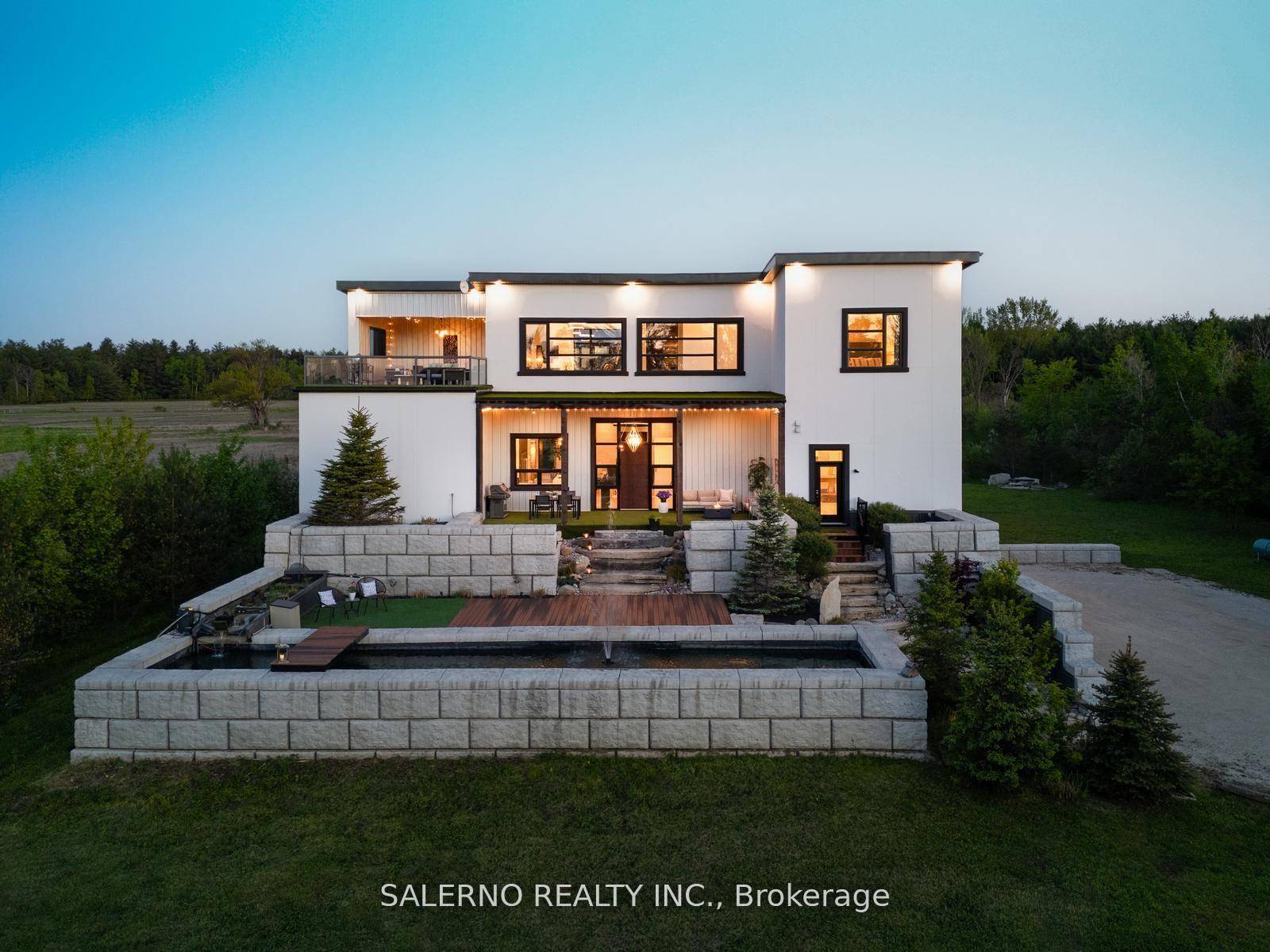 Located on the prestigious 36 37 Nottawasaga Side Road affectionately known by locals as Millionaires Row this one of a kind, custom built estate offers the ultimate blend of luxury, ...