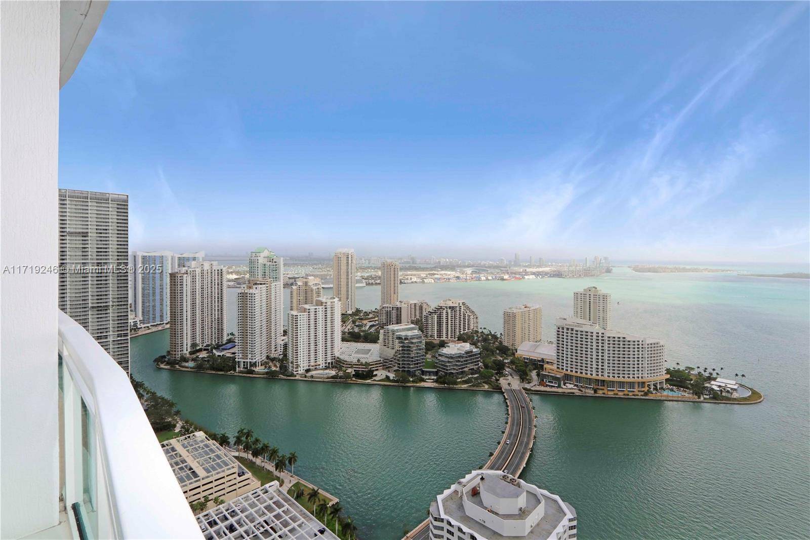 LARGEST and most desirable CORNER unit on high floor The Plaza in Brickell.