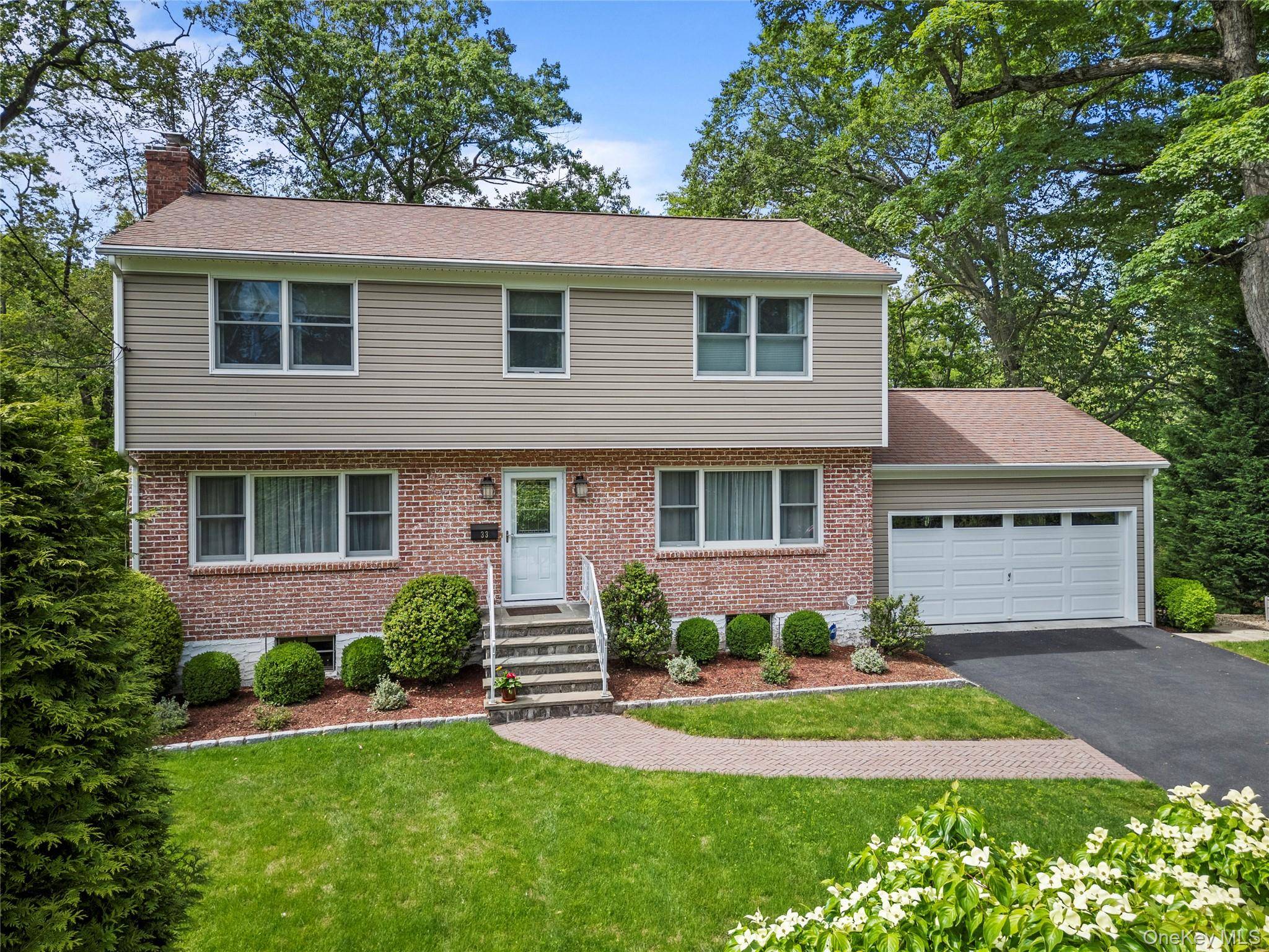 Conveniently situated on a quiet, tree lined street in highly sought after Gedney Meadows, this beautifully updated center hall Colonial offers over 2, 500 square feet of lovely living space.