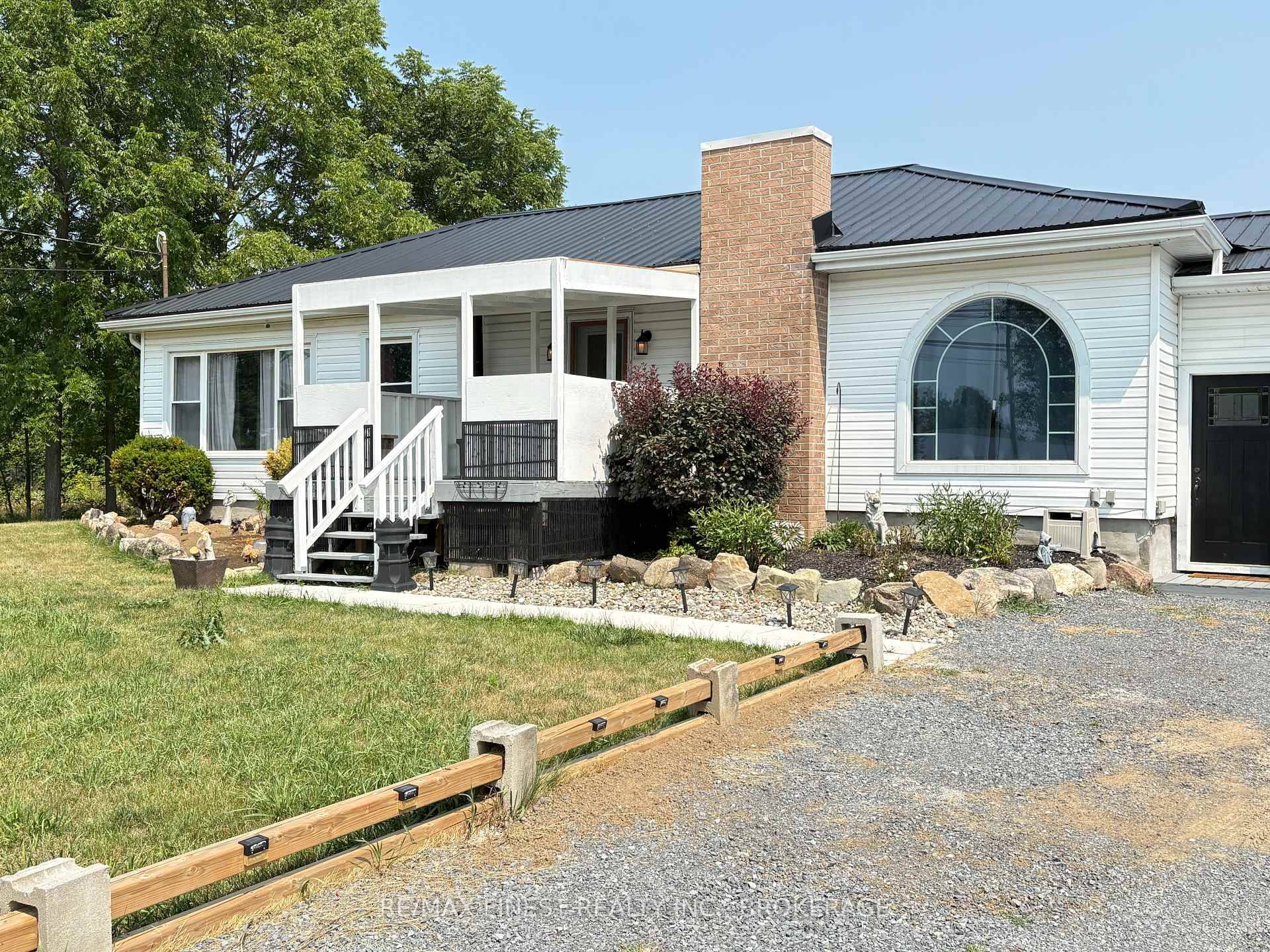 Located just 20 min from the 401 on the north end of Harrowsmith, this well cared for 5 bedroom, 2 bath bungalow with insulated double car garage is sure to ...