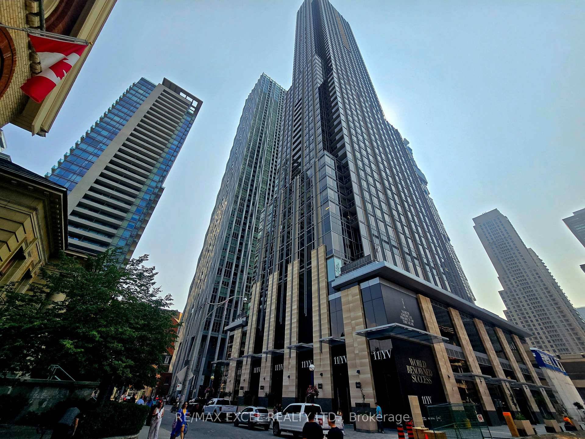 Perched high on the 60th floor of 11 Yorkville Ave, this luxurious residence features 1 spacious bedroom plus a versatile den ideal as a home office or second bedroom and ...