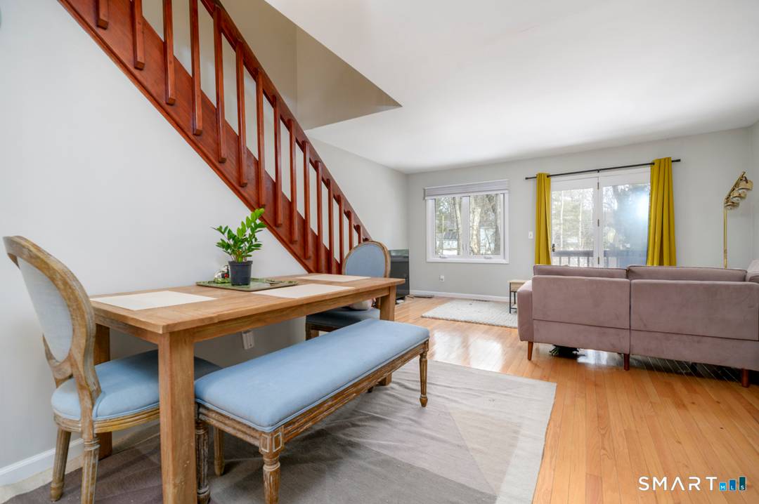 Pristine townhouse nestled in a small, well maintained complex in Norwalk.