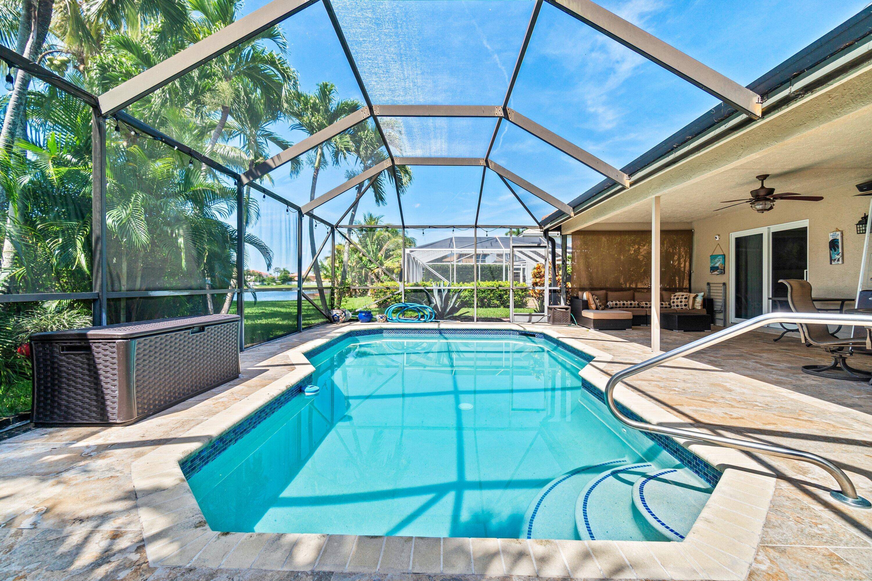 Welcome to this rare corner lot gem in the highly desirable Le Palais community !