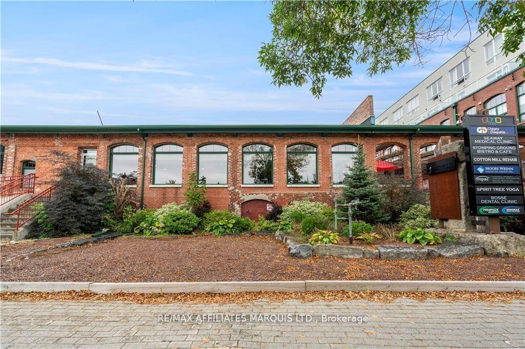 This is a commercial condominium property that is located in the historic Cotton Mills District.