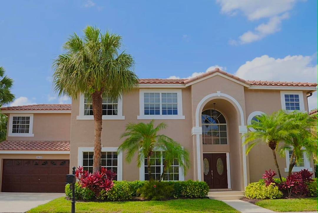 Spectacular Furnished SIX BEDROOM 4 BATH SALT WATER POOL home in Prime Boca Gated Community !