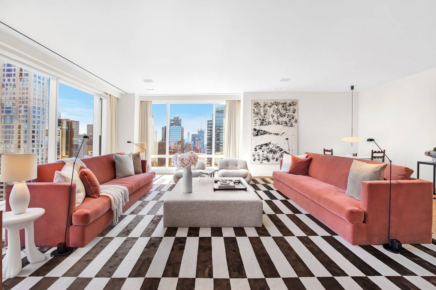 Experience a Masterpiece in the Sky with 47BC, impeccably renovated by the expertise of Hottenroth Joseph Architects and a never before occupied residence located at One Central Park West.