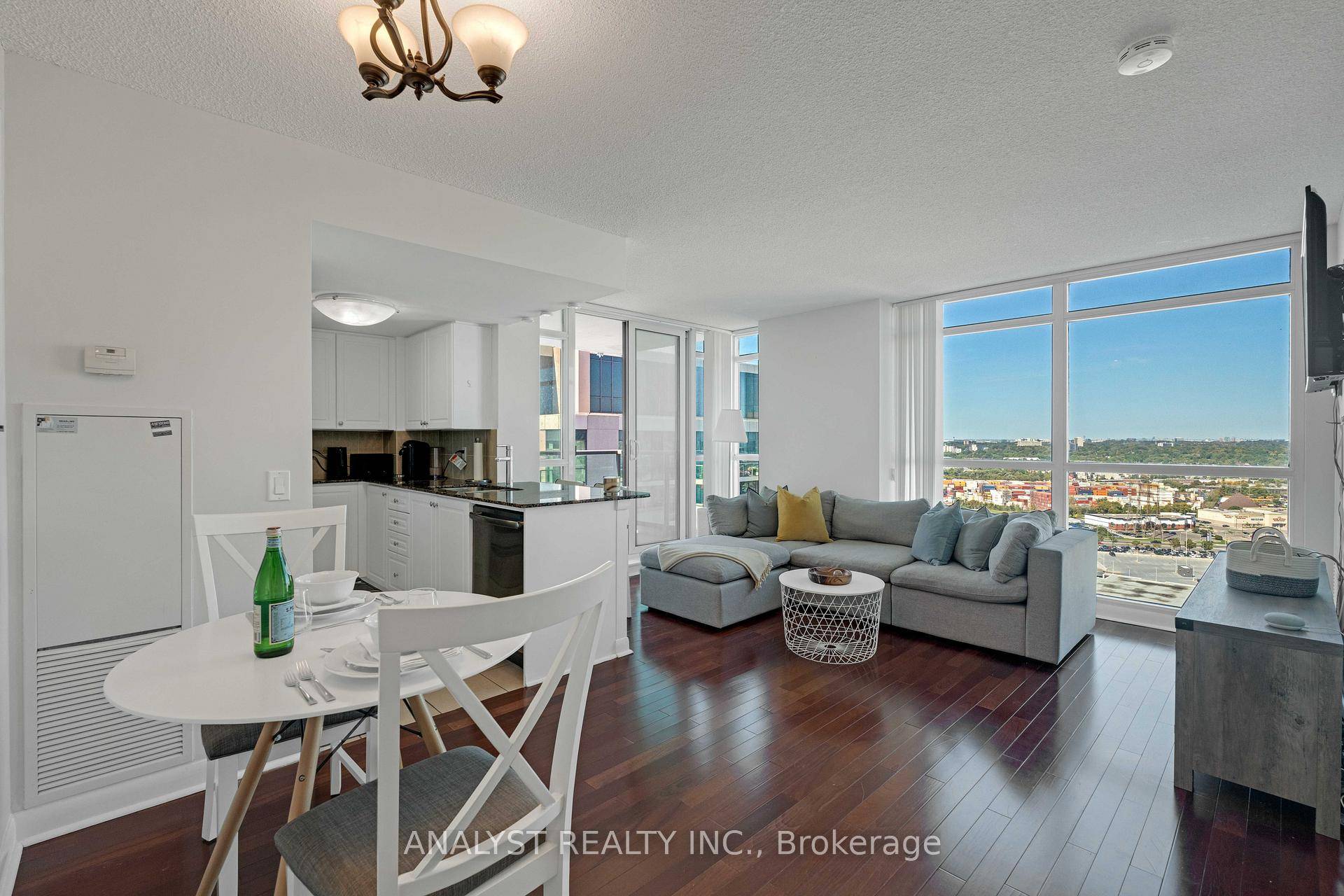Welcome to this bright and spacious 2 bedroom, 2 bathroom condo at 225 Sherway Gardens Road.