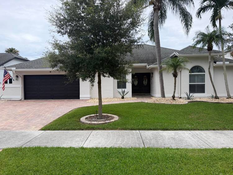 Welcome to this stunning 3 bedroom home plus a massive den theater room that can easily be converted into a 4th bedroom, complete with your own private pool and fully ...