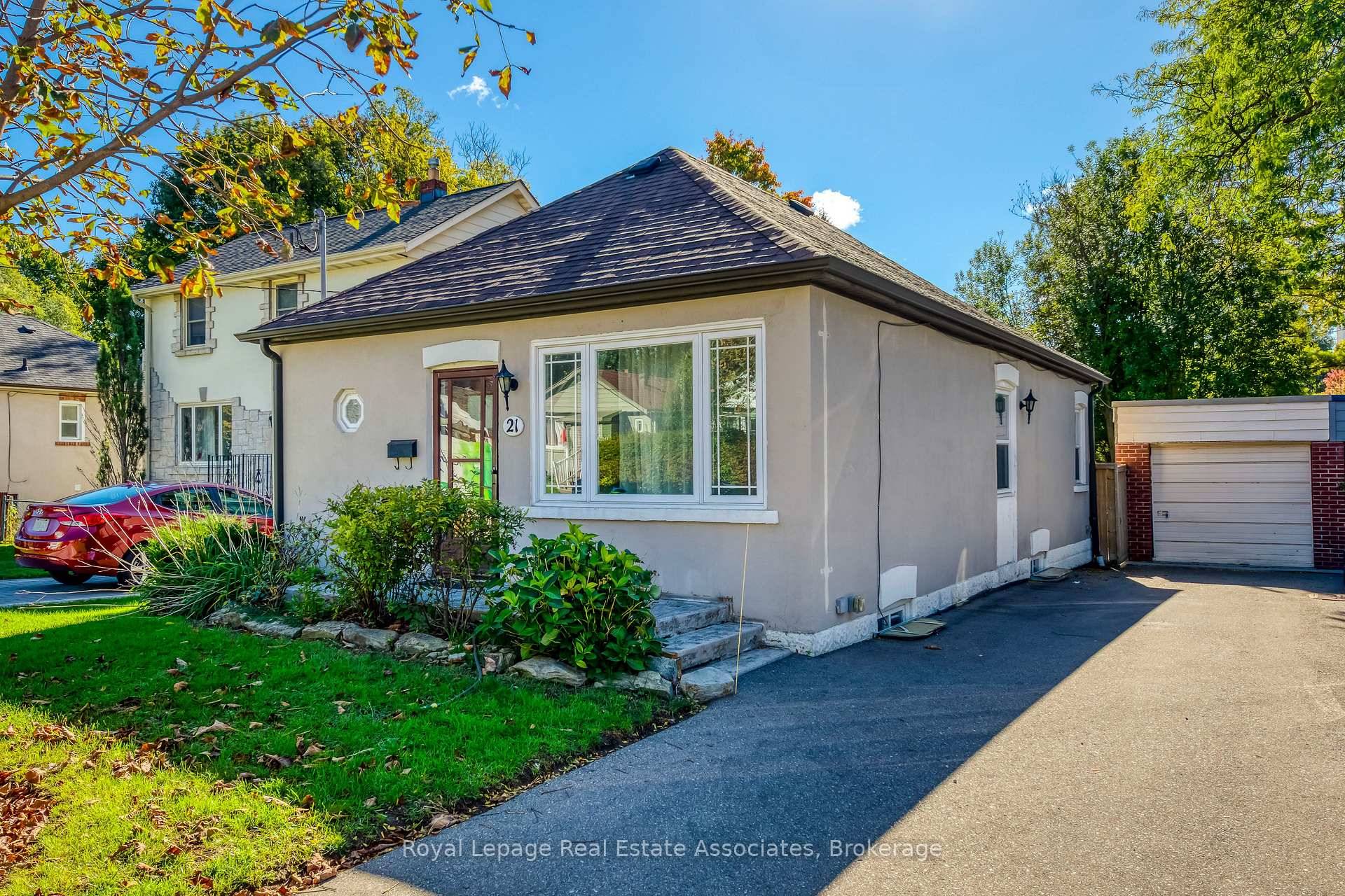 Charming detached home nestled on a quiet, family friendly street in the heart of East York !