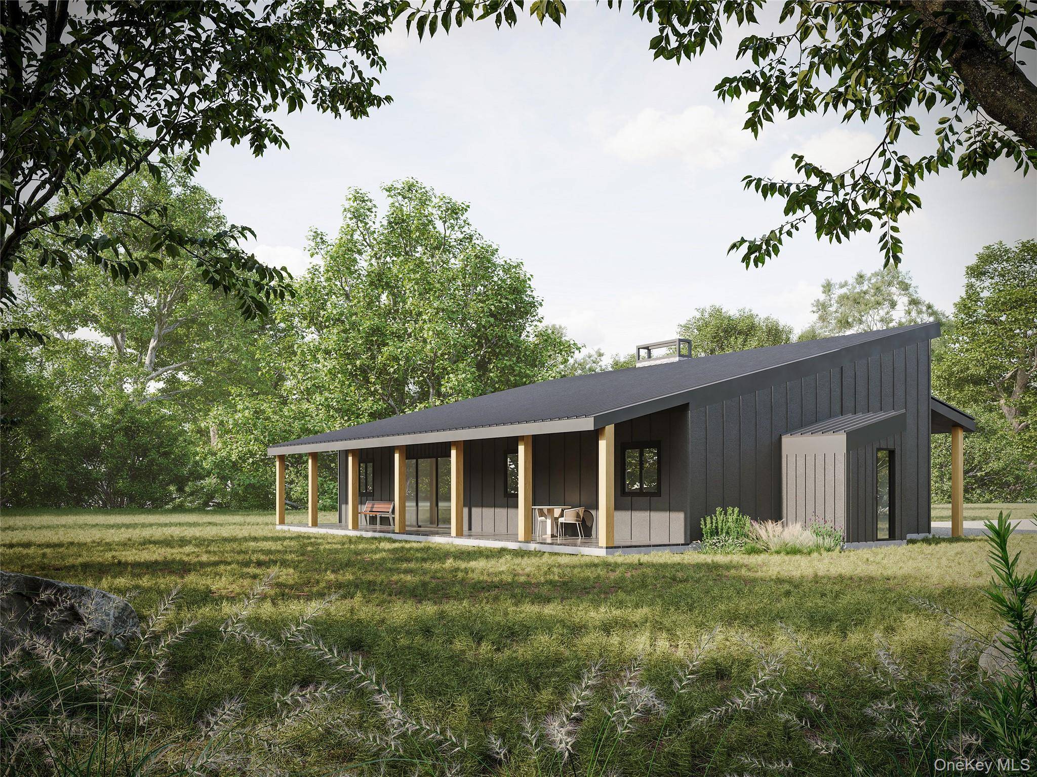Modern new construction on 3.