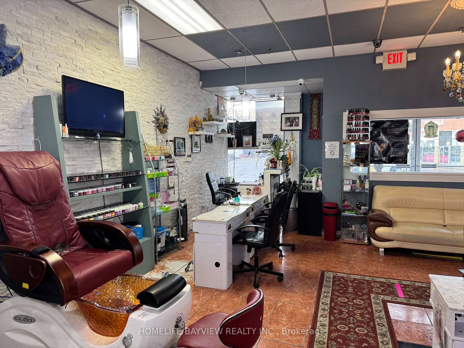 This Well established Nail Salon Located In A High traffic Area Of North York, Offers A Rare Opportunity For Entrepreneurs And Investors Seeking A Turnkey Business With Strong Growth Potential.