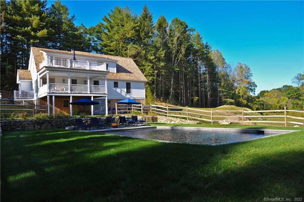 Pristine 5 bedroom private home on scenic dirt road ideal for walking, jogging and biking.