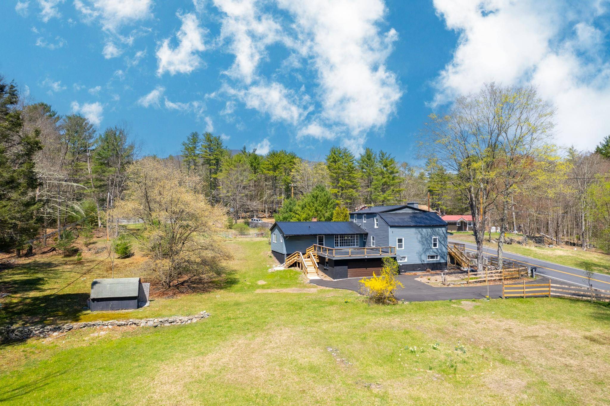 Welcome to 1441 County Road 2 in Olivebridge, NY a beautifully renovated 6 bedroom, 3 bathroom home nestled on 2.