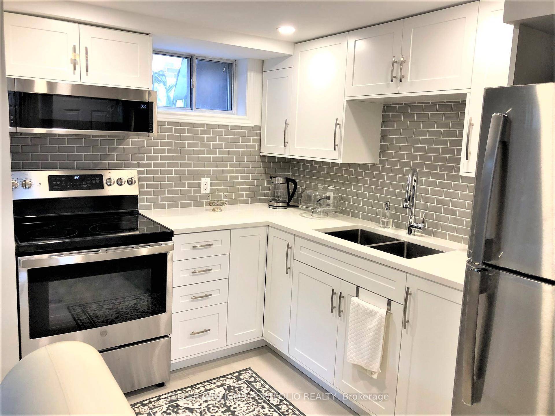 Bright Beautiful, Furnished 1 Bedroom Basement Apartment, Impeccably Renovated, In A Quiet Family Household.