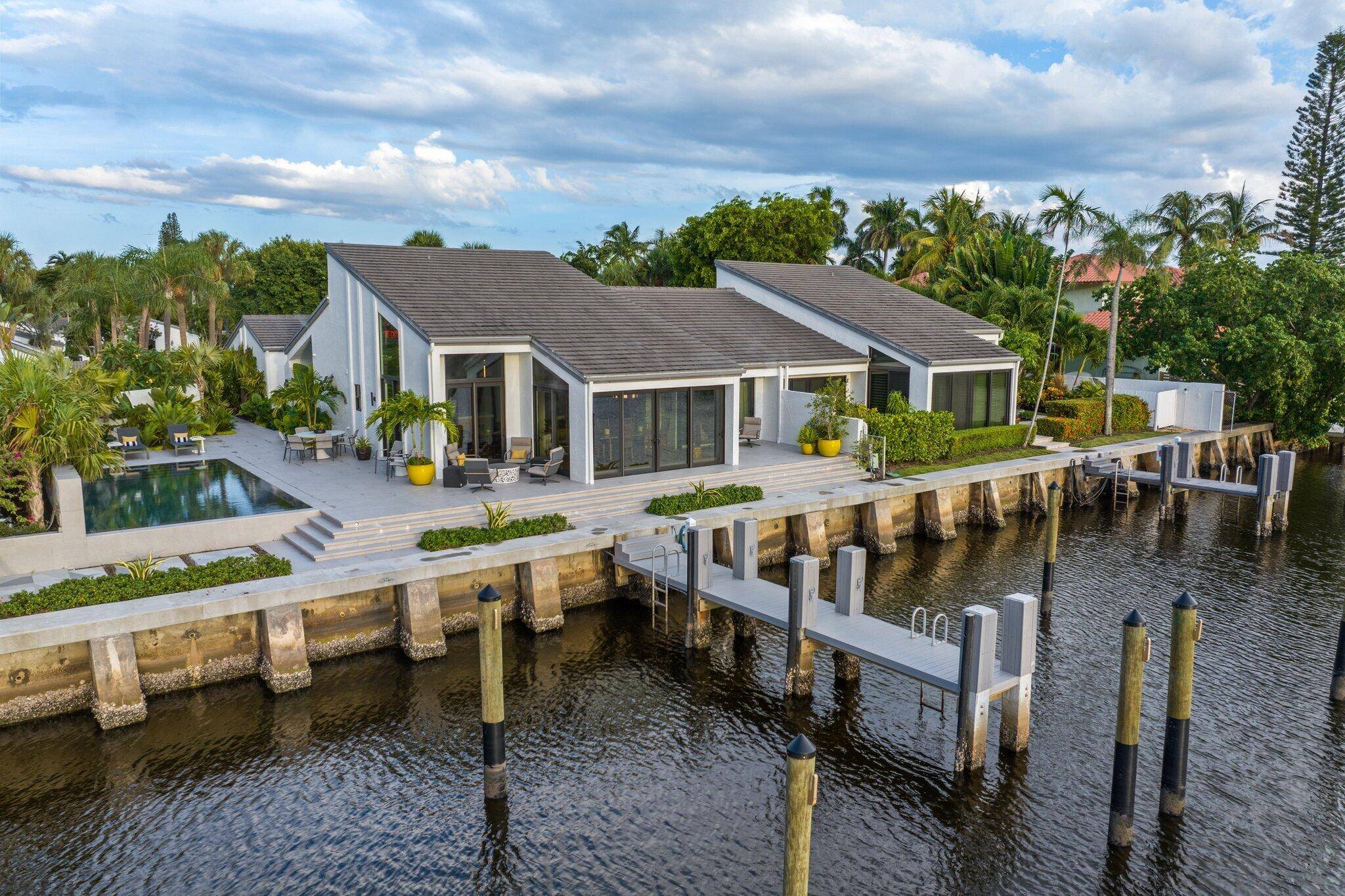 Private Waterfront Villa with Protected Preserve Views.