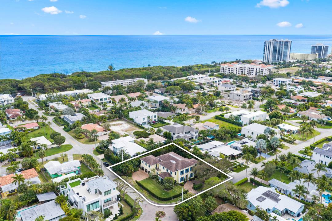 Perched on an expansive lot in the heart of East Boca, this exquisite estate, designed by renowned architect Randall Stoftt and built in 2018, offers 5 bedrooms, 6 baths, an ...