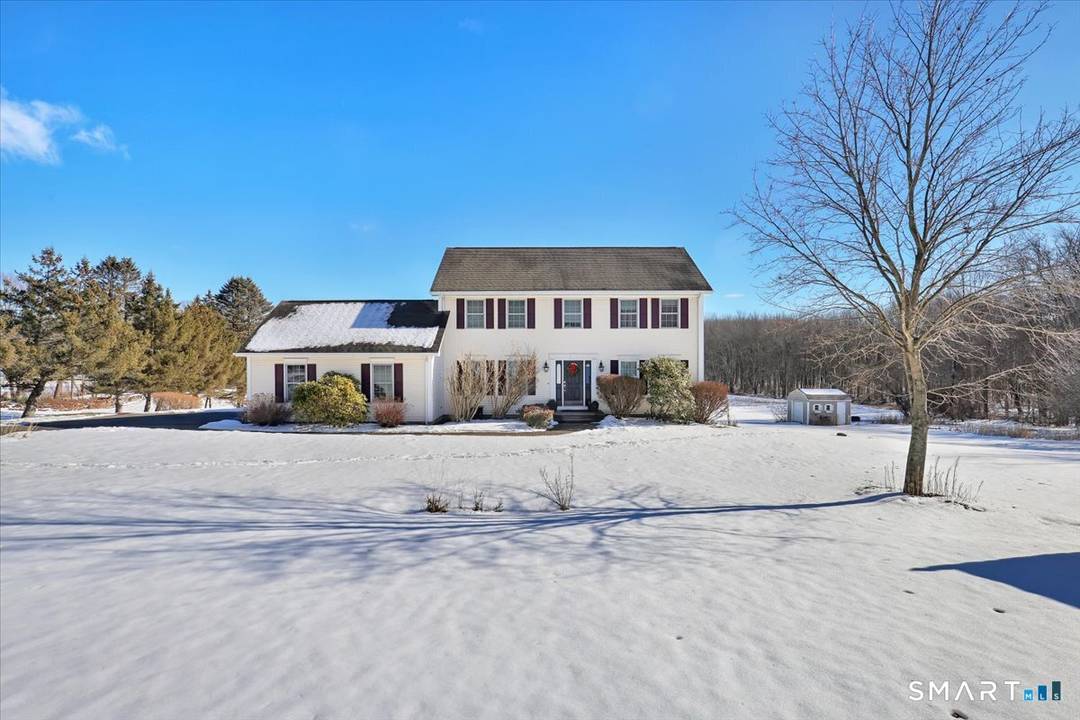 Tucked against 17. 2 acres of protected land trust, this beautifully maintained 2000 built Colonial offers privacy, comfort, and thoughtful updates throughout.
