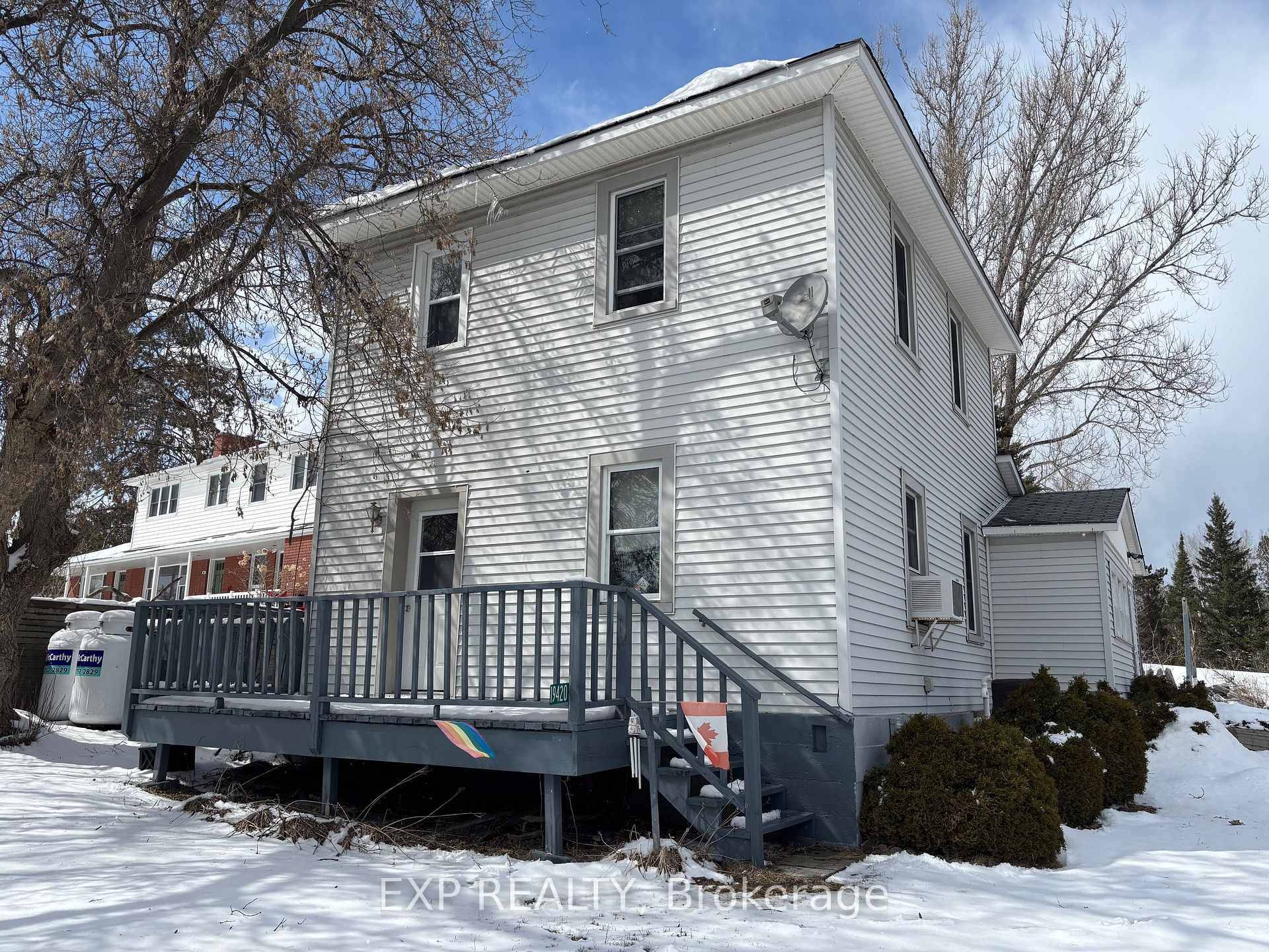 This 3 bdrm 2 storey home with a bathroom on each floor welcomes you.
