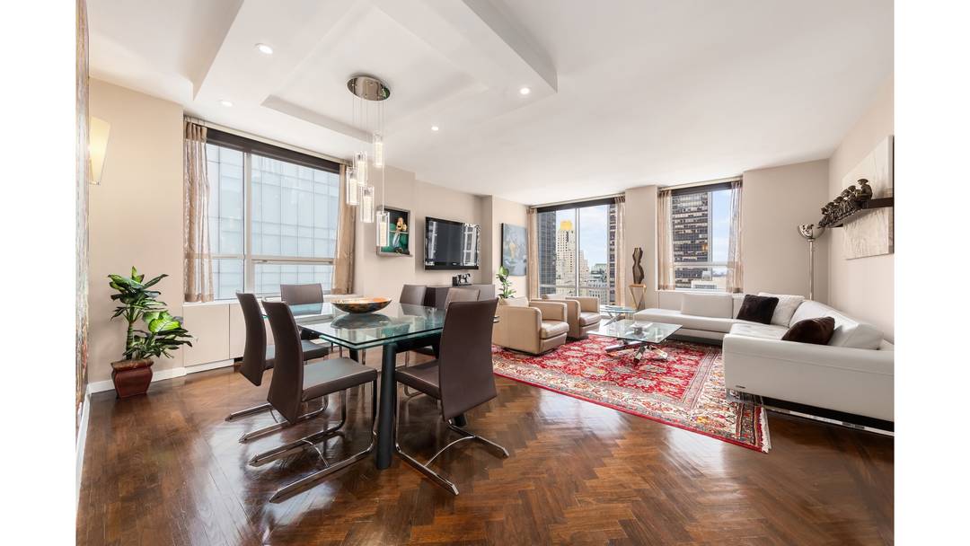 A Distinguished Residence Above MoMA Perched on the 18th floor of the prestigious Museum Tower, this beautifully appointed 1, 204 square foot residence enjoys open northwest exposures and sweeping city ...