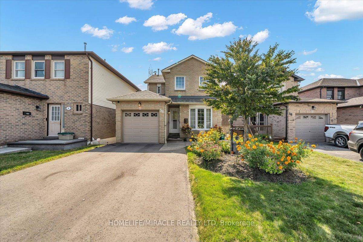 Welcome to 56 Fairmeadow Pl in Whitby, a beautiful detached 3 bedroom 3 bath home nestled in the desirable Blue Grass Meadows community.