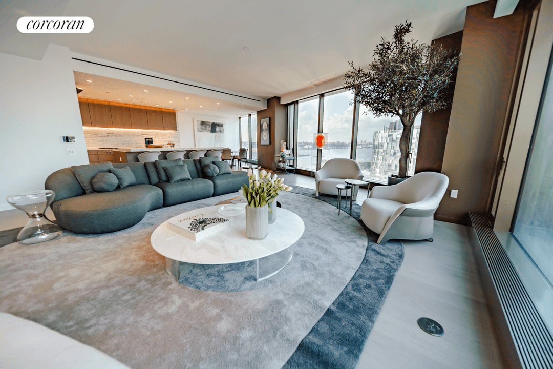 One High Line Where the High Line Meets the Hudson River.