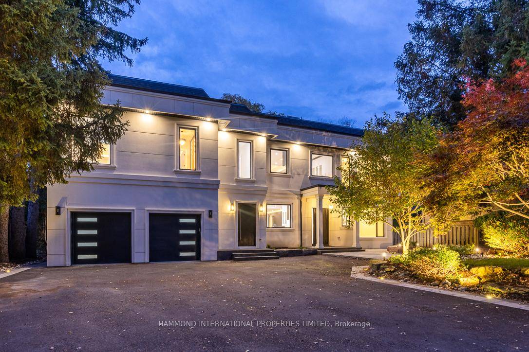 Introducing Markham's premier gated dual residence estate, offering over 7000 SF 5, 500 SF Above Grade of luxurious living space on a breathtaking 80 by 200 foot ravine lot.