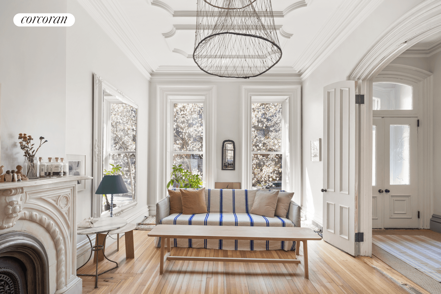 The Sitruk Hania Team proudly presents a rare opportunity to rent an impeccably renovated townhouse in the heart of Clinton Hill.