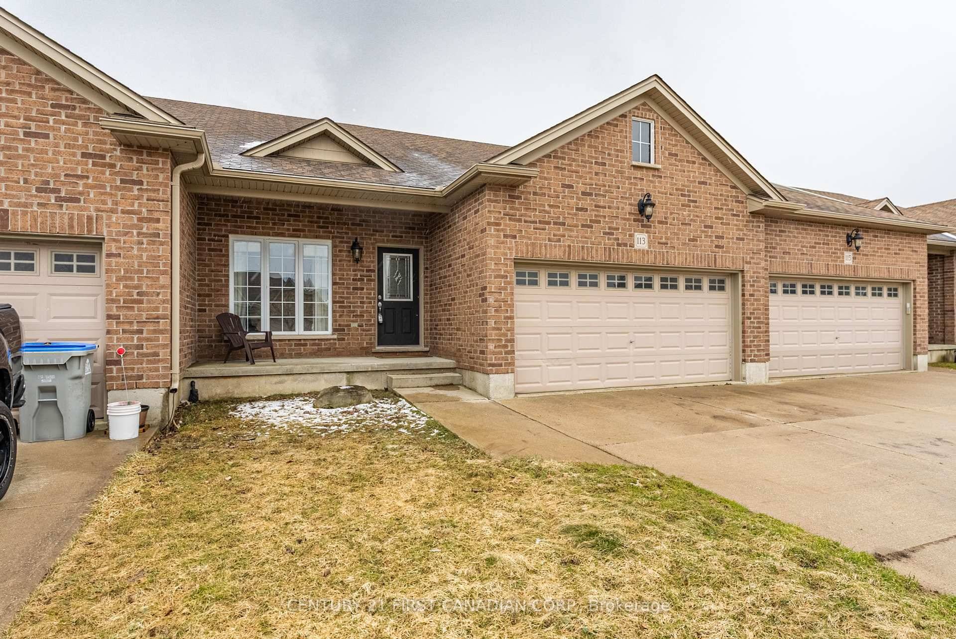 No condo fees ! Nestled in the heart of Lucan, Ontario, this charming 2 1 bedroom bungalow offers a wonderful opportunity for those seeking a peaceful and comfortable living space.