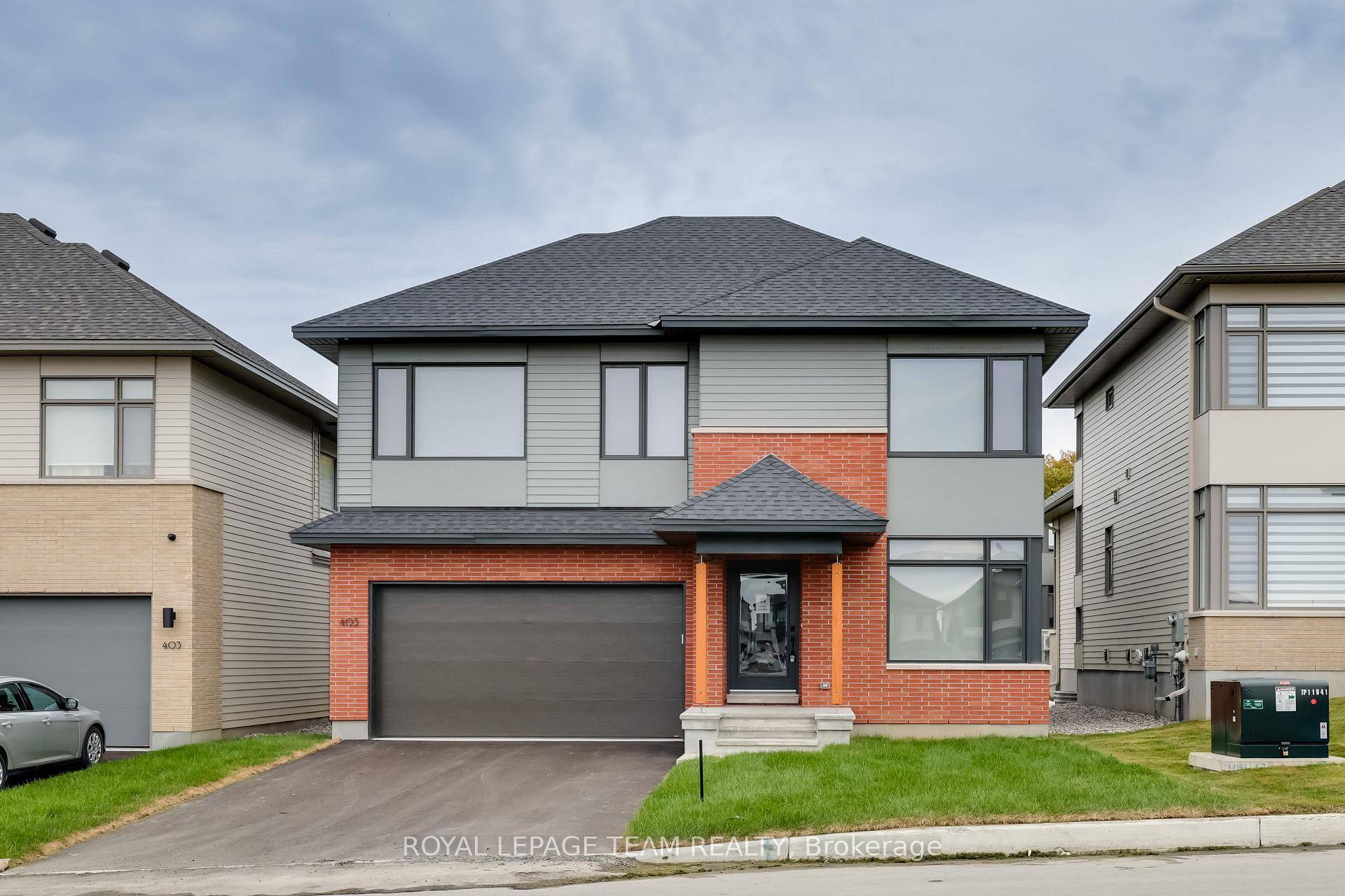 An architectural masterpiece in the prestigious Pond community of Kanata Lakes, this brand new 4 bedroom residence by HN Homes seamlessly blends refined elegance, modern functionality, and exceptional craftsmanship.