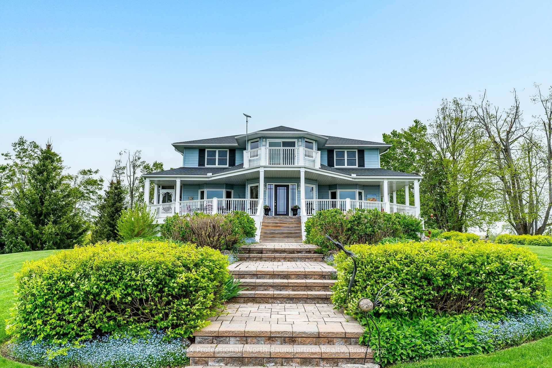 Approached on a driveway lined with Autumn Blaze maples, 451 Fairbairn Road is a tranquil sanctuary offering sweeping views over its 62 acres of rolling pastures, with groomed trails through ...