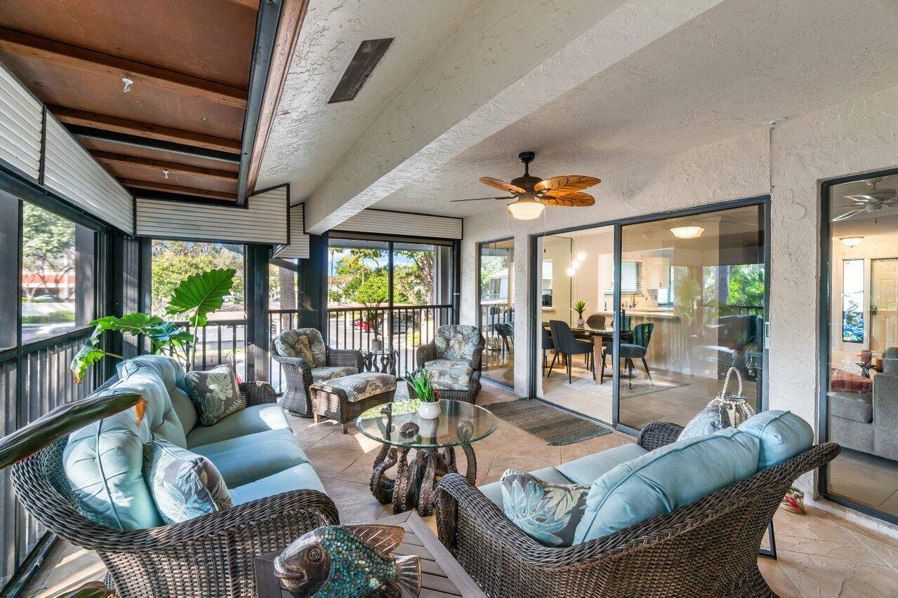 SEASONAL LEASE ONLY. Outstanding 3 bedroom condo in the only gated Intracoastal community in Delray Beach, FL Pelican Harbor.