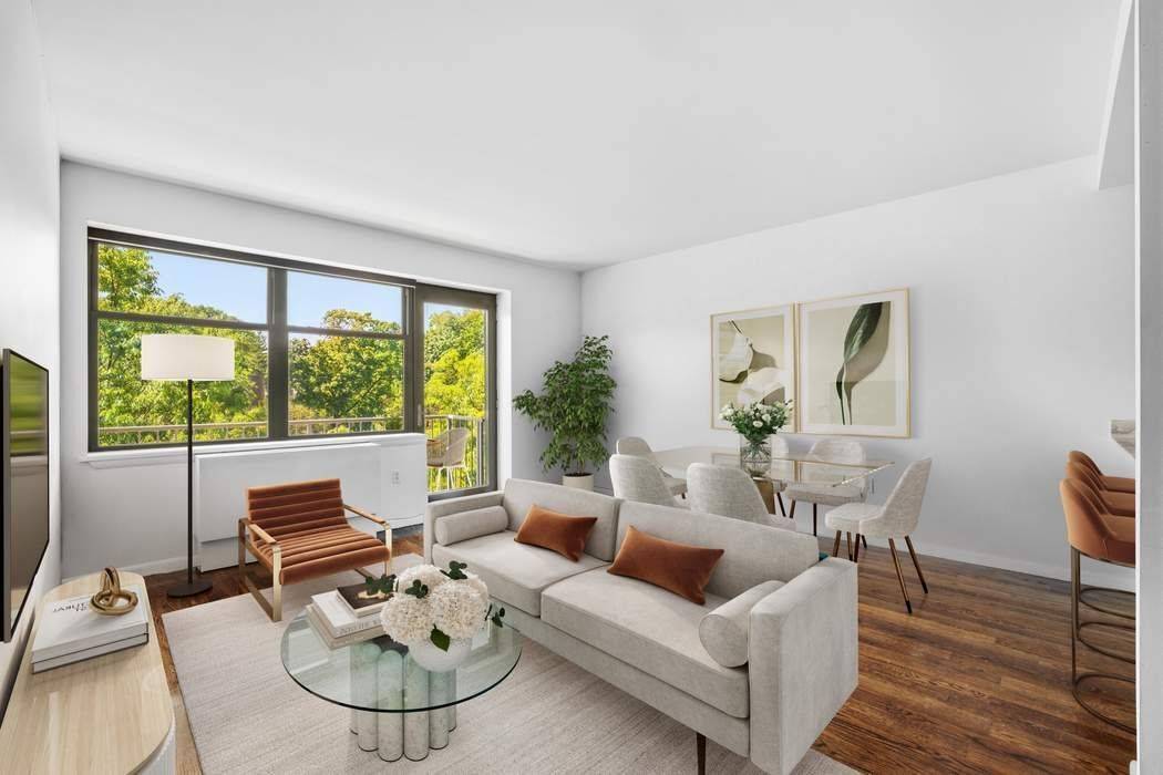 Sun filled and overlooking Marcus Garvey Park, this south facing one bedroom, one and a half bath home offers a rare sense of openness and tranquility while being centrally located ...