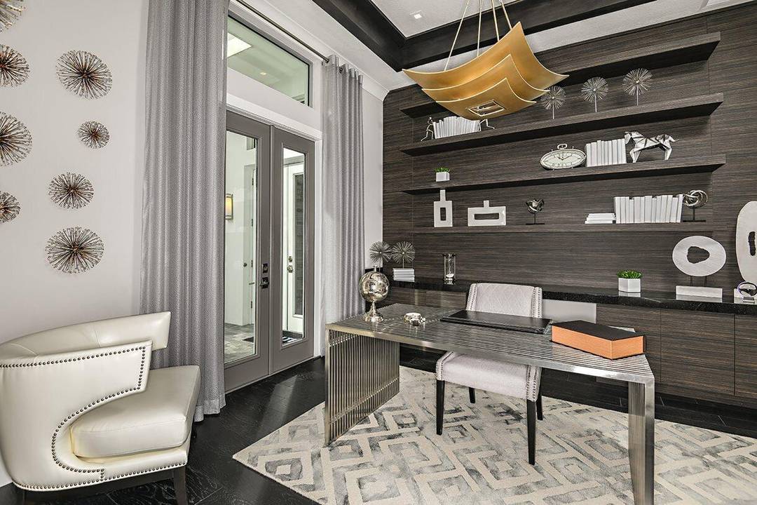 Former Alton Model ! Best location in Alton Contemporary home complete with designer selected finishes and decor.