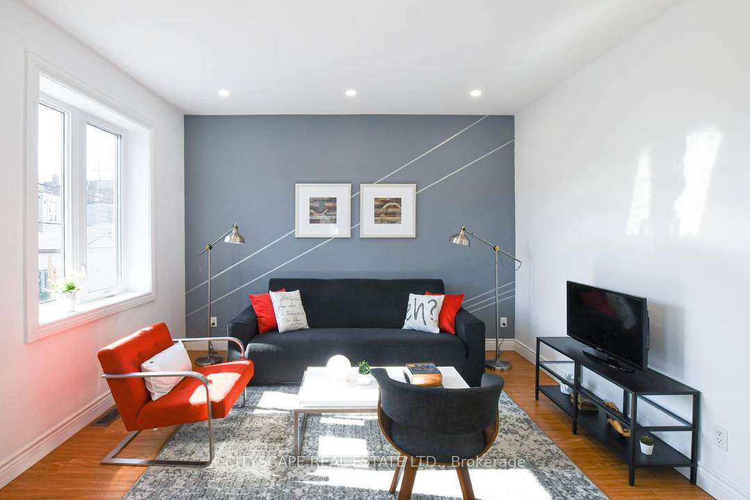 The unit can be rented furnished or unfurnished.