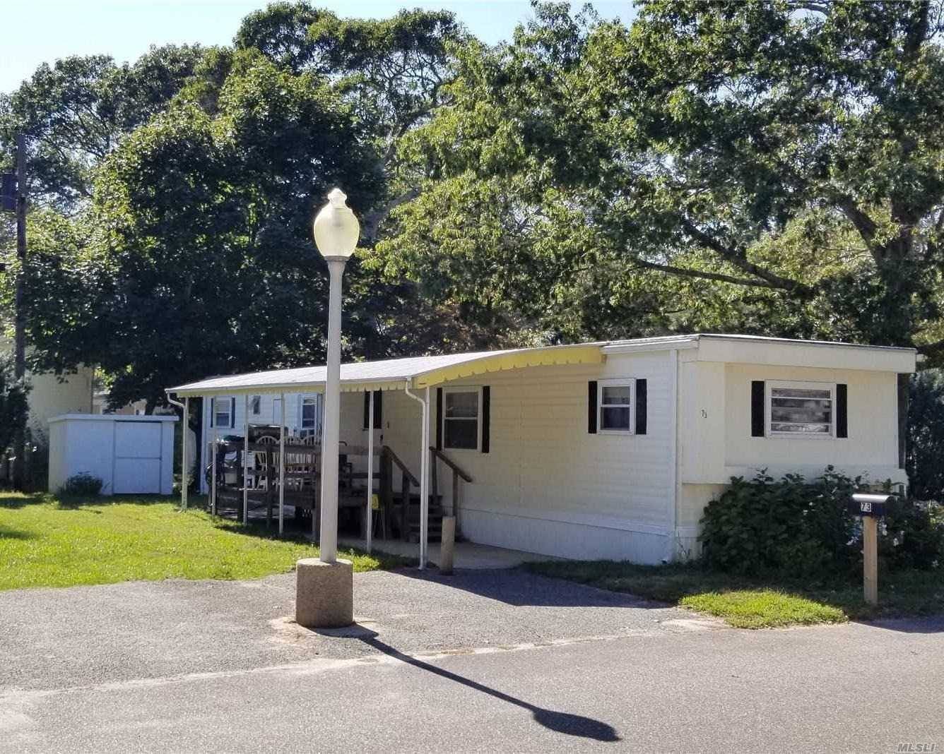 Well Managed Riverhaven Age 55 Mobile Home Community.